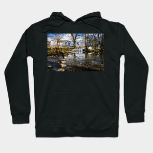 Rosthwaite Ford in Winter Hoodie